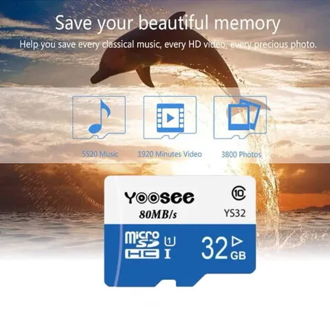 Thẻ nhớ microSDHC Yoosee Pro Plus 32GB A1 U3 4K 95MB/s - chuyên điện t