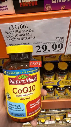 Viên U bổ tim mạch CoQ10 Nature Made 90  VIÊN 400Mg