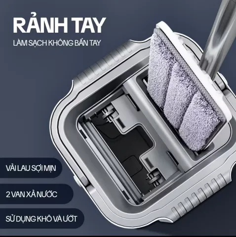 Chổi lau nhà tự vắt thông minh