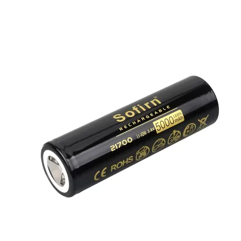 Pin Sofirn 21700 , dung lượng 5000mah cao cấp,dùng cho thiết bị điện