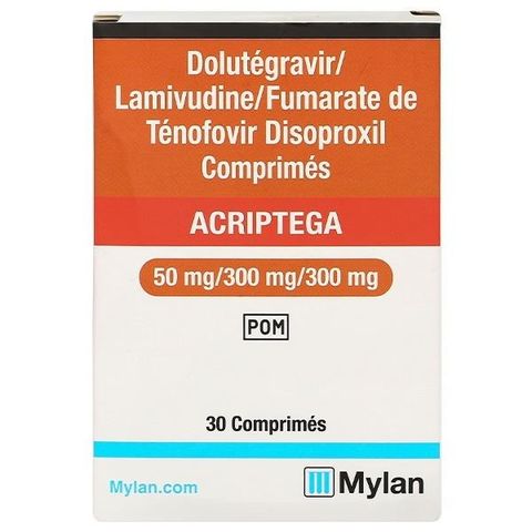 Acriptega 30 Viên - Thực Phẩm Chức Năng Phòng Ngừa Phơi Nhiễm HIV Hãng Mylan, Tăng Cường Hệ Miễn Dịch, Dễ Dàng Sử Dụng