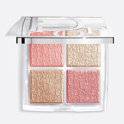 Bảng 4 Màu Phấn Bắt Sáng Và Tạo Khối Dior Backstage Glow Maximizer Palette 003 Pearly Peach Glow 10g Chính Hãng - Đẹp Tự