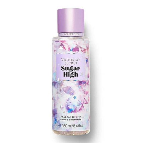 Xịt thơm Body Mist Victoria Secret - Sugar High 250ml - Hương Ngọt Ngào, Tươi Mới, Chính Hãng Mỹ, Dễ Dàng Mang Theo