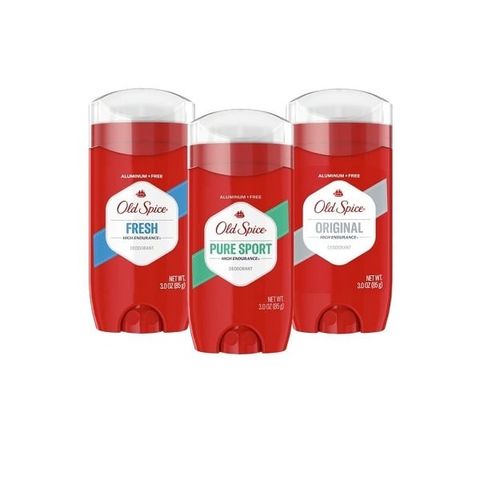 Sáp Khử Mùi Cho Nam Old Spice High Endurance 85g - Ngăn Mùi 24 Giờ, Hương Fresh Tươi Mát, Khô Thoáng Hiệu Quả, Chính Hãn