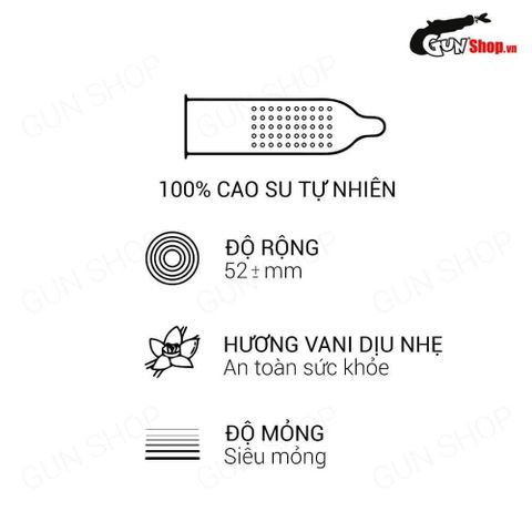 Bao cao su OLO 0.01 Ultrathin Zero Feeling