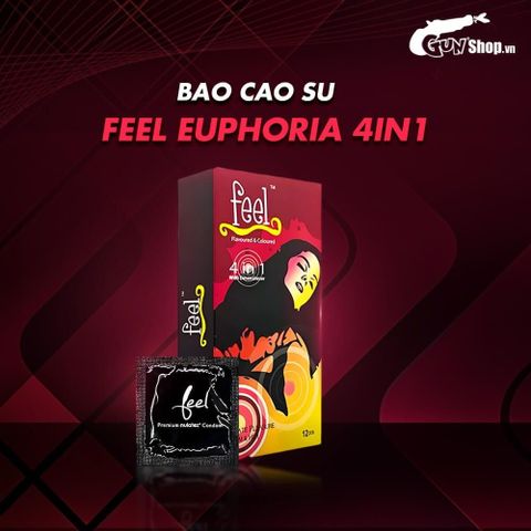 Bao cao su Feel Euphoria 4 in 1