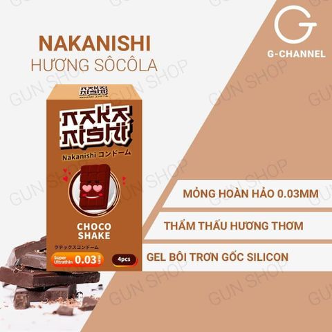 Đặc điểm sản phẩm Bao cao su Nakanishi