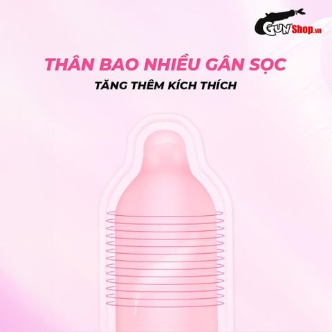 Cảm gi&aacute;c ch&acirc;n thật khi sử dụng bao cao su Gold
