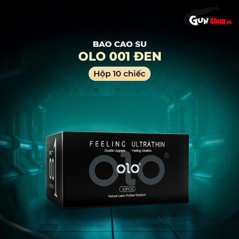 Bao cao su OLO 0.01 Đen