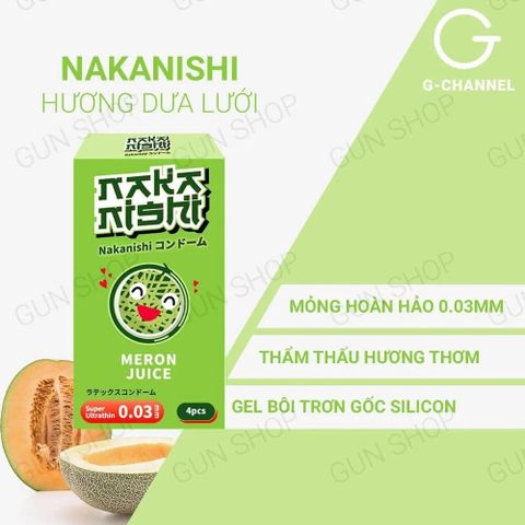 Chất liệu cao cấp của Bao cao su Nakanishi