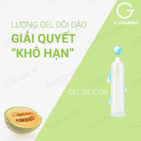 Hương dưa lưới dễ chịu của Bao cao su Nakanishi