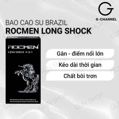 Bao cao su Rocmen Long Shock