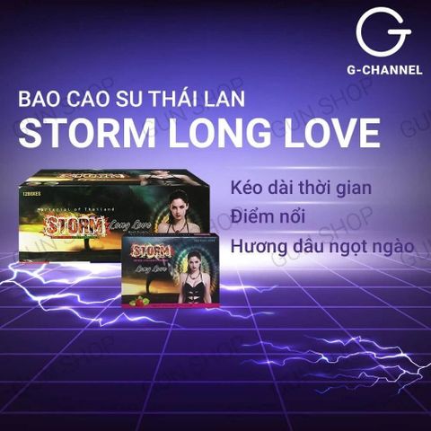 Bao cao su Storm Long Love ưu điểm