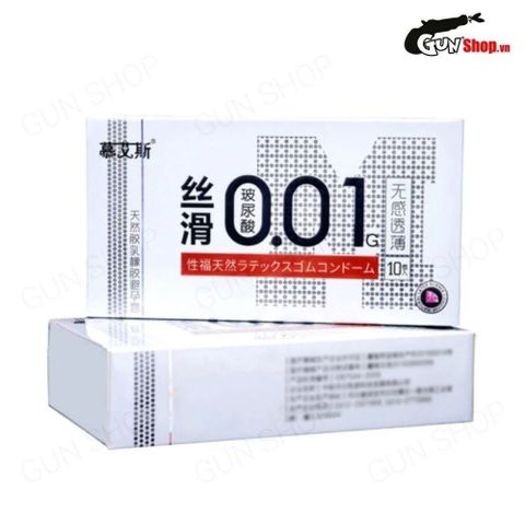 Bao cao su Muaisi 0.01 Trắng - H&igrave;nh 4
