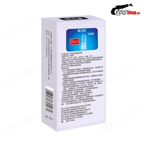 Bao cao su si&ecirc;u mỏng Muaisi 0.03