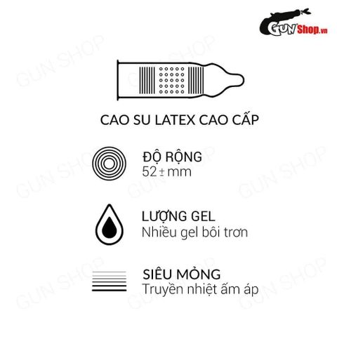 Bao cao su SO Cold - Mỏng nhẹ