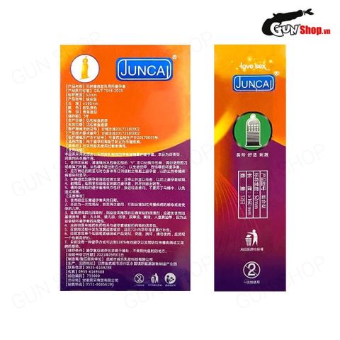 Chất liệu cao cấp của Bao cao su Juncai Pleasuremax