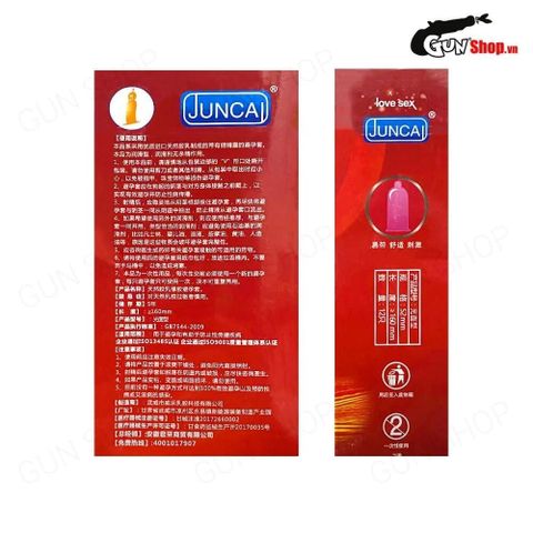 Bao cao su Juncai Elite - Thiết kế &ocirc;m s&aacute;t
