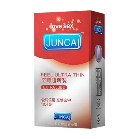 Bao cao su Juncai Feel Ultra Thin - Hộp 10 c&aacute;i