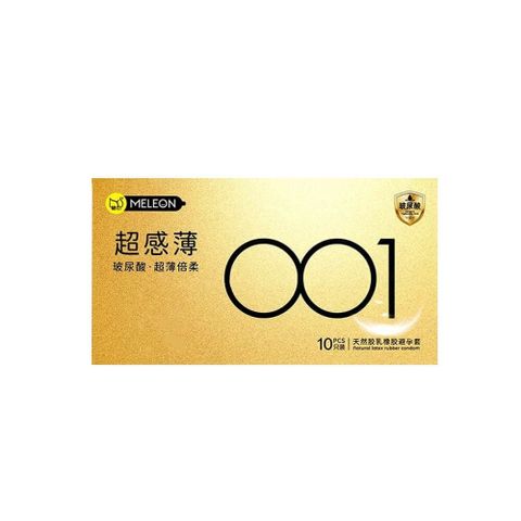 Bao cao su Meleon 001 Gold - Si&ecirc;u mỏng