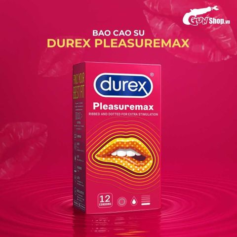 Bao cao su Durex Pleasuremax