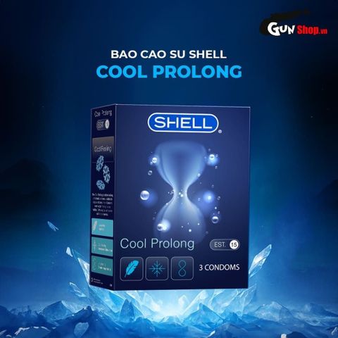 Thiết kế bao cao su Shell Cold Prolong