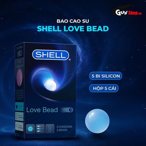 Bao cao su Shell Love Bead