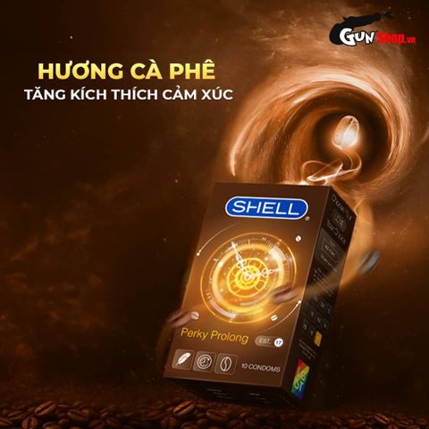 Bao cao su Shell Perky Prolong
