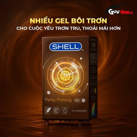 Bao cao su Shell Perky Prolong