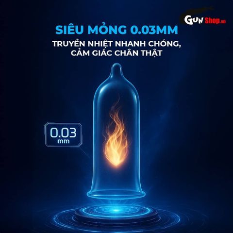 Bao cao su Shell Cool Prolong