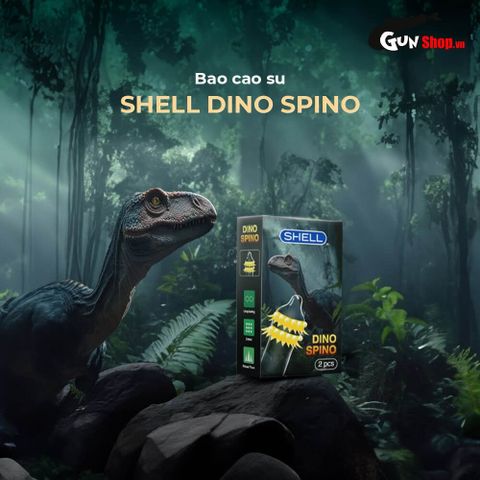Bao cao su Shell Dino Spino