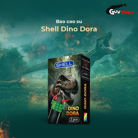 Bao cao su Shell Dino Dora