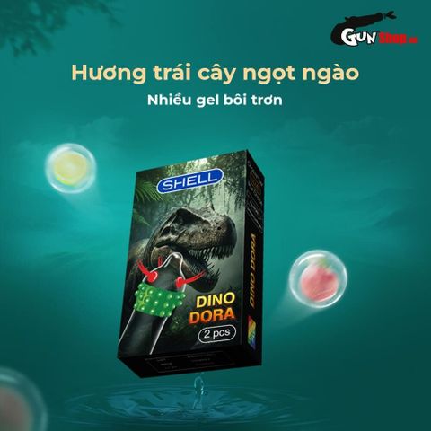 Bao cao su Shell Dino Dora