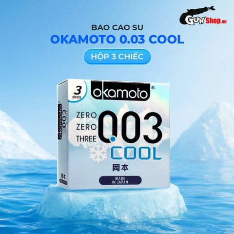 Bao cao su Okamoto 0.03mm Cool