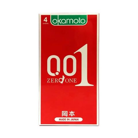 Hộp 10 C&aacute;i Bao cao su Okamoto 0.01 PU
