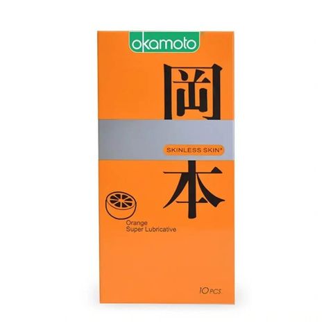Bao cao su Okamoto Skinless Skin Orange