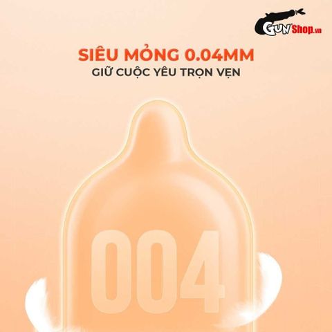Bao cao su Sagami Xtreme Love Me Gold Orange
