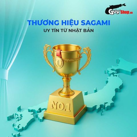 Bao cao su Sagami - C&ocirc;ng nghệ Nhật Bản
