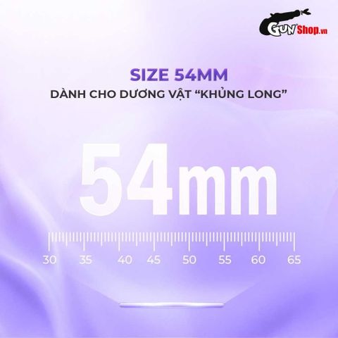 Bao cao su Firon Max 54