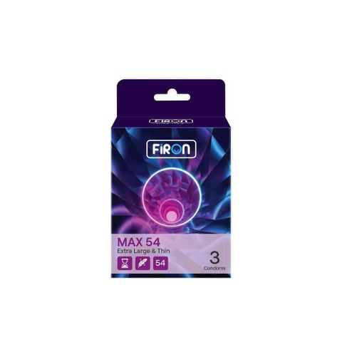 Bao cao su Firon Max 54 - Hộp 3 C&aacute;i