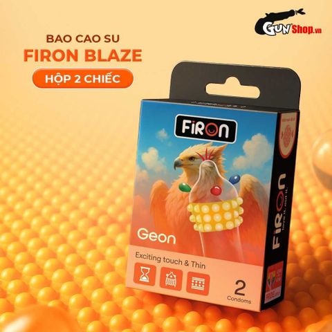 Cảm gi&aacute;c tự nhi&ecirc;n với Bao cao su Firon Geon