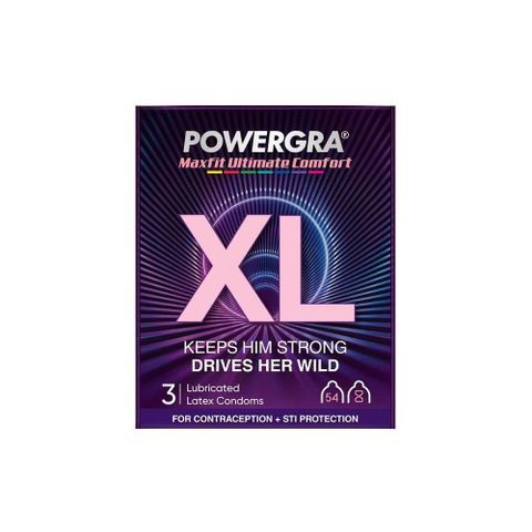Bao cao su Powergra Maxfit - Size 54mm