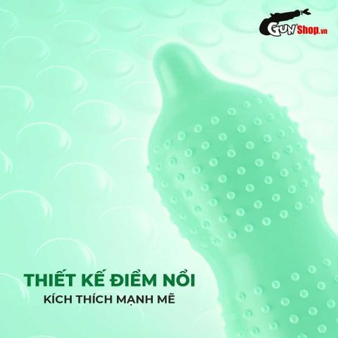 Bao cao su Sagami Xtreme Type E Green Box
