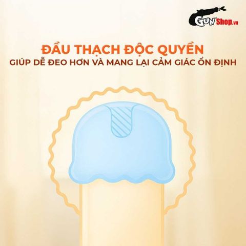 H&igrave;nh ảnh Bao cao su JEX UsuUsu Jelia Coat R1000