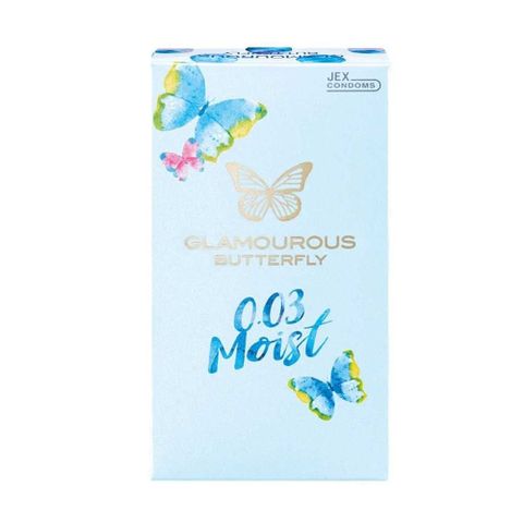 Bao cao su JEX Glamourous Butterfly 0.03 Moist