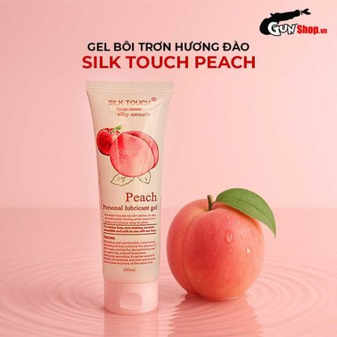 Gel b&ocirc;i trơn Silk Touch Peach