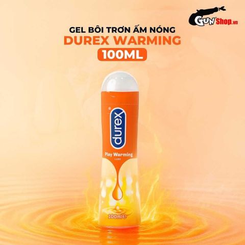 Gel ấm n&oacute;ng Durex Warming ch&iacute;nh h&atilde;ng