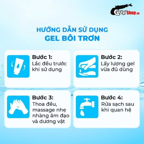 Hướng dẫn sử dụng Gel ấm n&oacute;ng Durex Warming
