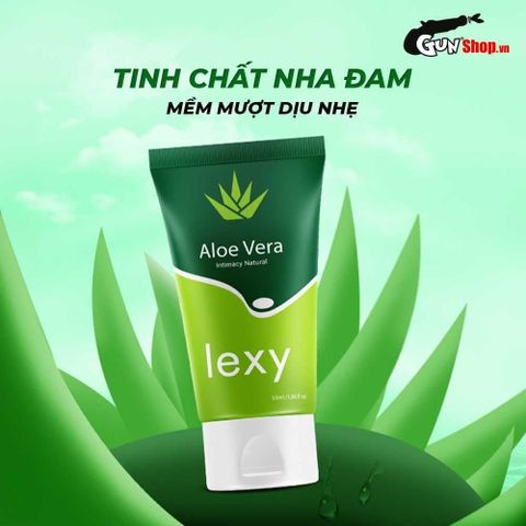 C&aacute;ch sử dụng Gel l&ocirc; hội Lexy Aloe