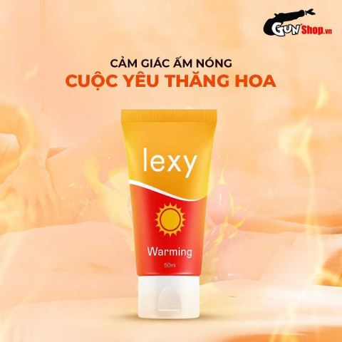 Hướng dẫn sử dụng Gel ấm n&oacute;ng Lexy Warming